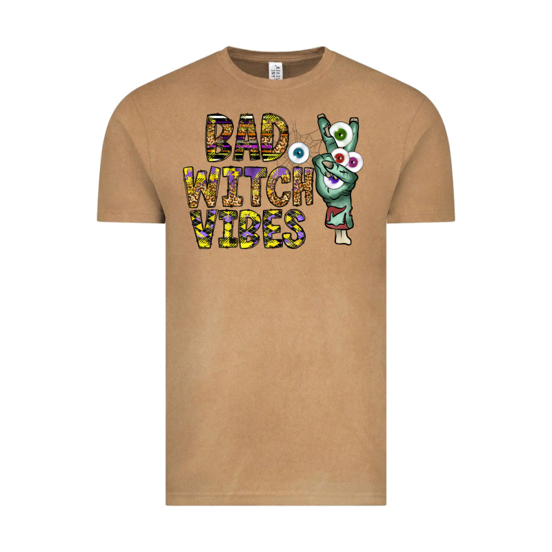 Bad Witch Vibes Vintage Tee by CowhideDigitalArt | Teevron