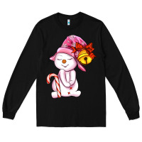 Black winter pink snowman Long Sleeve Tee - AdoDesignShop