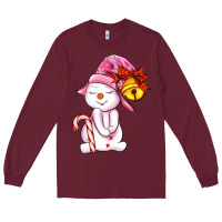 Burgundy winter pink snowman Long Sleeve Tee - AdoDesignShop
