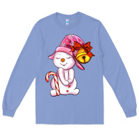 Colony Blue winter pink snowman Long Sleeve Tee - AdoDesignShop