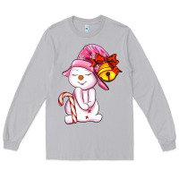 Moon Dust winter pink snowman Long Sleeve Tee - AdoDesignShop