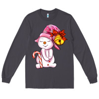 Smoke winter pink snowman Long Sleeve Tee - AdoDesignShop