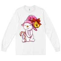 White winter pink snowman Long Sleeve Tee - AdoDesignShop