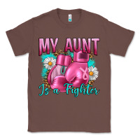 Chestnut Breast Cancer My Aunt İs A Fighter Classic Tee - Artiststas