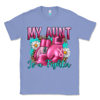 Colony Blue Breast Cancer My Aunt İs A Fighter Classic Tee - Artiststas