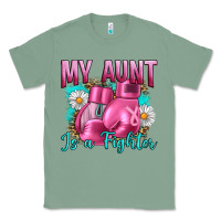 Sage Breast Cancer My Aunt İs A Fighter Classic Tee - Artiststas
