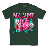 Sports Green Breast Cancer My Aunt İs A Fighter Classic Tee - Artiststas