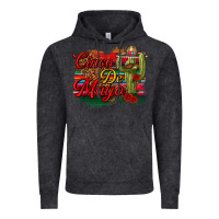 Vintage Black Cinco de Mayo Cactus Vintage Hoodie - texasbilliewilder