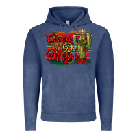 Vintage Denim Cinco de Mayo Cactus Vintage Hoodie - texasbilliewilder