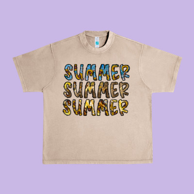 Summer Summer Urban Heavy Tee Designed By Cowhidedigitalart