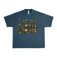 Midnight Navy summer summer Urban Heavy Tee - CowhideDigitalArt