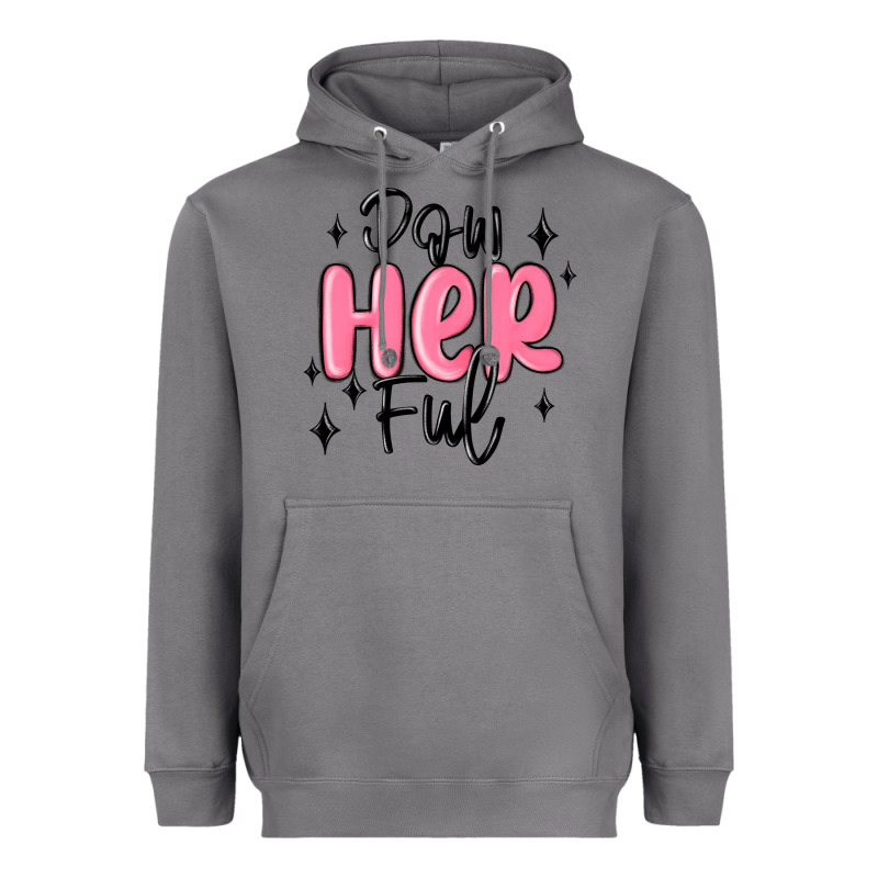 Powherful Heavyweight Hoodie by MaliasSmallBusiness | Teevron