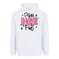 White powherful Heavyweight Hoodie - MaliasSmallBusiness