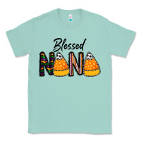 Seafoam Blessed nana Classic Tee - CowhideDigitalArt
