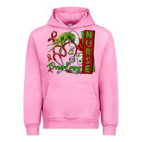 Fuchsia Pink Christmas Character Nurse Urban Hoodie - NancyCooperArtShop