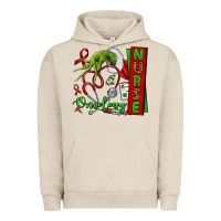 Pigment French Oak Christmas Character Nurse Urban Hoodie - NancyCooperArtShop
