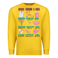 Lemon god says i am nurse Premium Sweatshirt - MaliasSmallBusiness