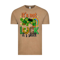 Vintage Coffee its not luck its skill st. patricks day Vintage Tee - Neo Western