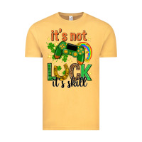 Vintage Mustard its not luck its skill st. patricks day Vintage Tee - Neo Western