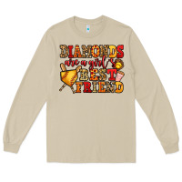 Mushroom diamonds are a girl's best friend softball Long Sleeve Tee - Jasminsmagicworld