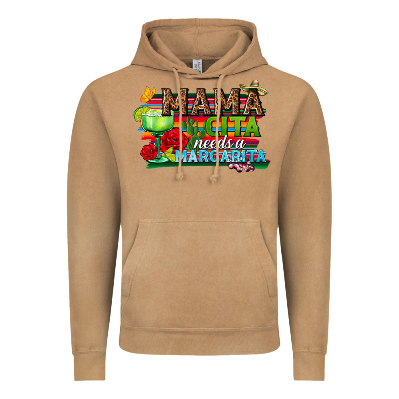 Mama Cita Needs A Margarita Vintage Hoodie by texasbilliewilder | Teevron
