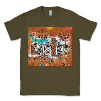 Army Green happy easter cross Classic Tee - JahusDesignShop