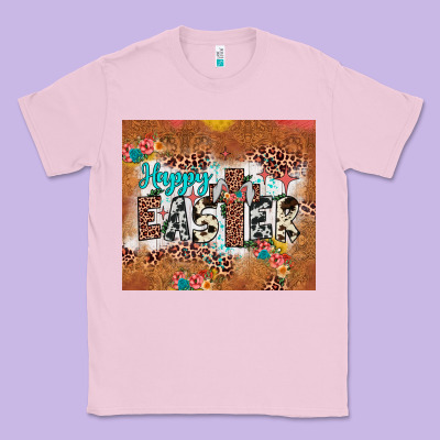 Happy Easter Cross Classic Tee Designed By Jahusdesignshop