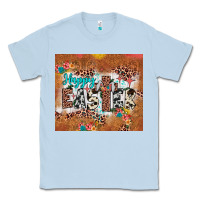Dusty Blue happy easter cross Classic Tee - JahusDesignShop
