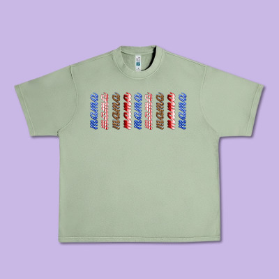 American Mama Libbey Glass Urban Heavy Tee Designed By Hra Design Shop