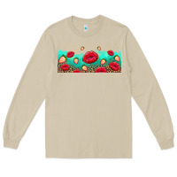 Mushroom lips and strawberries Long Sleeve Tee - AdoDesignShop