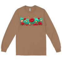 Toasted Coconut lips and strawberries Long Sleeve Tee - AdoDesignShop