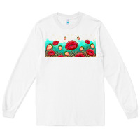 White lips and strawberries Long Sleeve Tee - AdoDesignShop