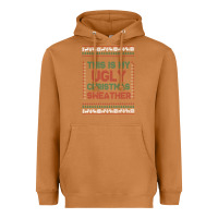 Meerkat this is my ugly christmas Heavyweight Hoodie - MaliasSmallBusiness