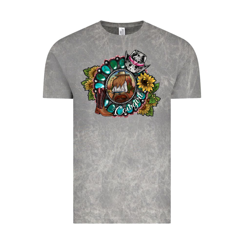 Cowgirl Vintage Tee by SublimationCraftShop | Teevron