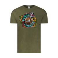 Vintage Olive cowgirl Vintage Tee - SublimationCraftShop