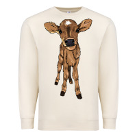 Sandshell baby cow Premium Sweatshirt - NancyCooperArtShop