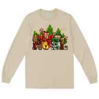Mushroom western noel Christmas gifts Long Sleeve Tee - AdoDesignShop