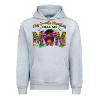 Heather Grey My Favorite Monsters Call Me Mom Urban Hoodie - texasbilliewilder