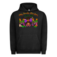 Pigment Black My Favorite Monsters Call Me Mom Urban Hoodie - texasbilliewilder