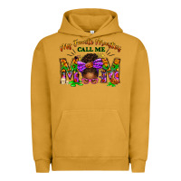 Pigment Peanut Butter My Favorite Monsters Call Me Mom Urban Hoodie - texasbilliewilder