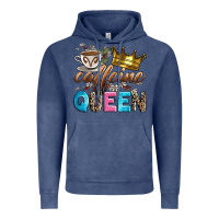 Vintage Denim caffeine queen Vintage Hoodie - Zillion Design Studio