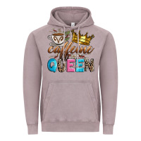 Vintage Zinc caffeine queen Vintage Hoodie - Zillion Design Studio