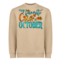 Mushroom my favorite color is october Heavyweight Sweatshirt - HRA Design Shop