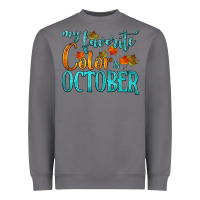 Storm my favorite color is october Heavyweight Sweatshirt - HRA Design Shop