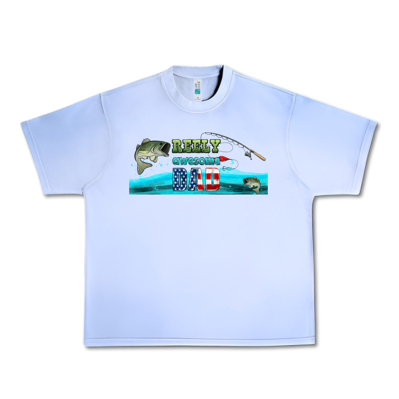 Reely Awesome Dad  Libbey Glass Urban Heavy Tee by HRA Design Shop | Teevron