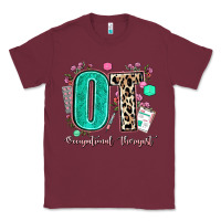 Burgundy ot occupational therapist Classic Tee - AdoDesignShop