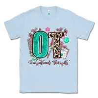 Dusty Blue ot occupational therapist Classic Tee - AdoDesignShop
