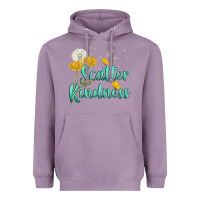 Lavender scatter kindness Heavyweight Hoodie - NancyCooperArtShop