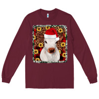 Burgundy heifer christmas Long Sleeve Tee - JahusDesignShop