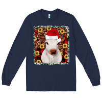 Navy heifer christmas Long Sleeve Tee - JahusDesignShop